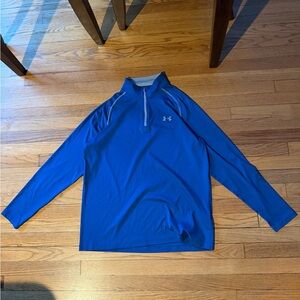 Under Armour Blue HeatGear Pullover